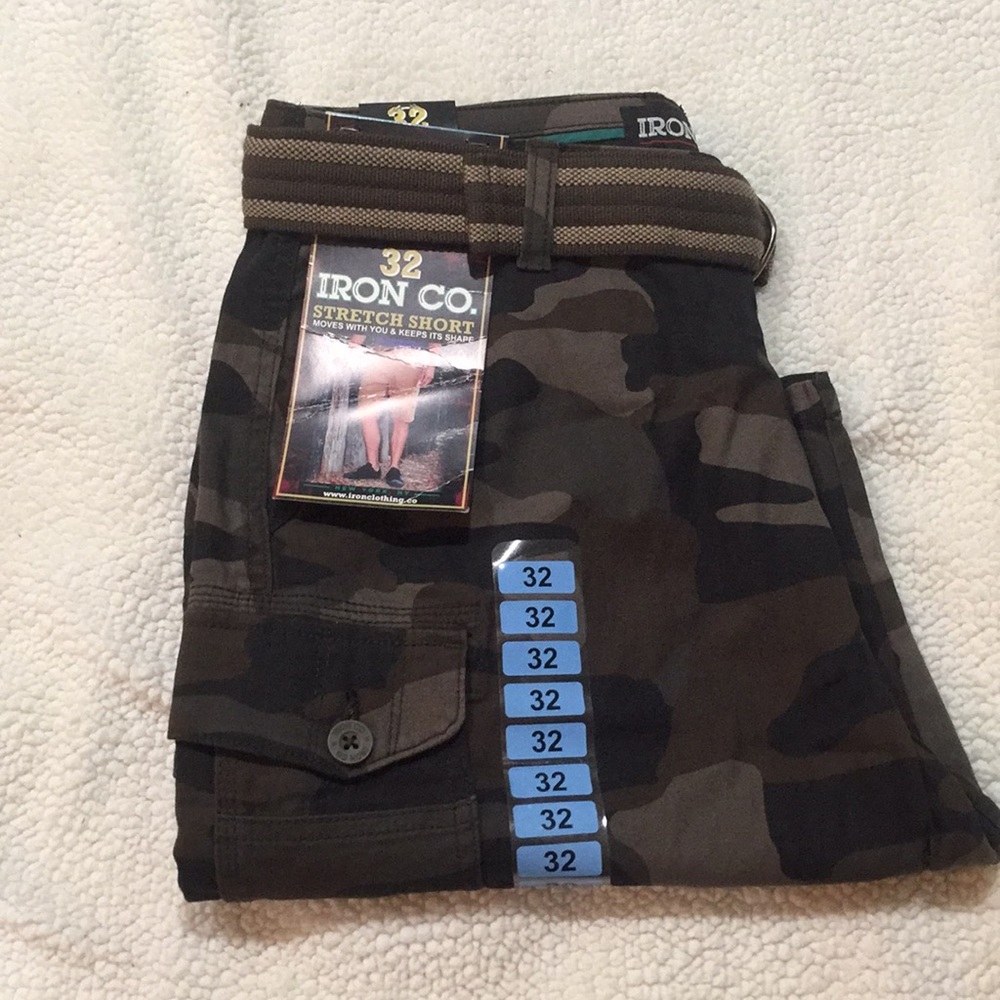 Men’s Camo Cargo Shorts